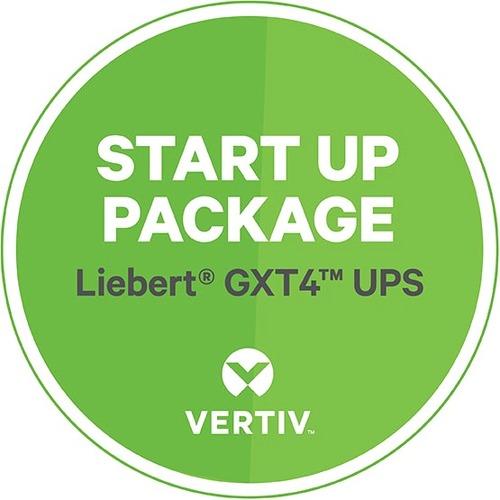 Vertiv Liebert GXT5 UPS 5-6kVA Startup (SU) Services with Installation | Edge Services | 24/7 Support (SUGXT-5-6U7) - Safe and Proper Installation | Data Center Services | Electrical Project Management Startup (SUGXT-5-6U7)