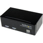 StarTech.com 2 Port Professional USB KVM Switch Kit with Cables - 2 x 1 - 2 x HD-15 Video