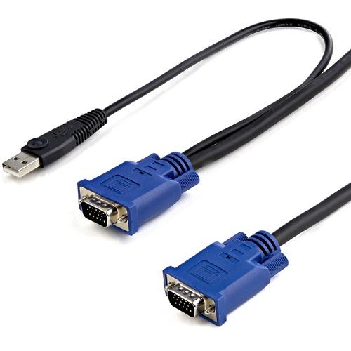 StarTech.com StarTech.com Ultra Thin USB KVM Cable - 6ft KVM Cable - USB KVM Cable - KVM Switch Cable - USB KVM Cable