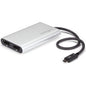 StarTech.com Thunderbolt 3 to Dual DisplayPort Adapter - 4K 60Hz Dual Monitor TB3 DisplayPort 1.2 Video Adapter - Thunderbolt 3 Certified - Thunderbolt 3 to 2x DisplayPort 1.2 4K 60Hz Video Adapter | 7.1 Audio | HDCP 2.2/1.4 - Dual Monitor 4K 60Hz/1440p/