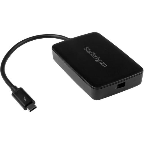 StarTech.com Thunderbolt 3 to Thunderbolt 2 Adapter - TB3 Laptop to TB2/TB1 Displays & Devices - Thunderbolt Converter - Windows & Mac - Thunderbolt 3 to Thunderbolt 2 adapter lets you use TB2/TB1 peripherals/displays w/ a TB3 laptop - Bus-powered TB3 to