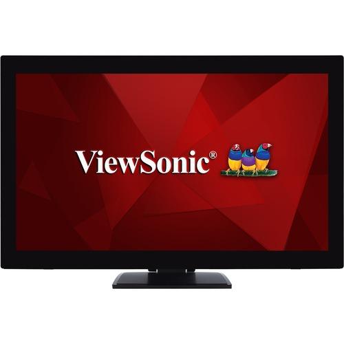 Viewsonic TD2760 27" LCD Touchscreen Monitor - 16:9 - 6 ms with OD - 27" (685.80 mm) Class - Projected CapacitiveMulti-touch Screen - 1920 x 1080 - Full HD - 16.7 Million Colors - 230 cd/m‚² - LED Backlight - Speakers - HDMI - USB - VGA - DisplayPort - 3