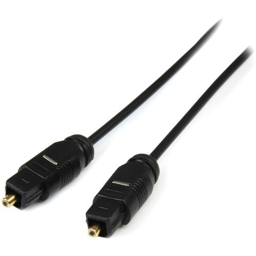 StarTech.com StarTech.com Digital SPDIF audio cable (optical) - TOSLINK (M) - TOSLINK (M) - fiber optic - 10 ft - Toslink - Toslink - 10ft