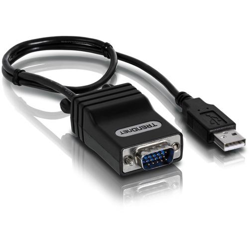 TRENDnet CAT5 USB Server Interface - 1 Computer(s) - UXGA - 1600 x 1200 Maximum Video Resolution - 1 x Network (RJ-45) x USB x VGA - For Mac, PC, Linux