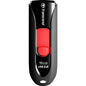Transcend 16GB JetFlash 590 USB 2.0 Flash Drive - 16 GB - USB 2.0 - Red - Lifetime Warranty