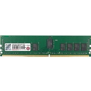 Transcend 8GB DDR4 SDRAM Memory Module - 8 GB - DDR4-2400/PC4-19200 DDR4 SDRAM - 2400 MHz - CL17 - 1.20 V - ECC - Registered - 288-pin - DIMM - Lifetime Warranty