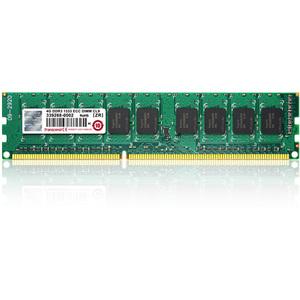 Transcend 8GB DDR3 1333 ECC DIMM 9-9-9 2 Rank - For Server - 8 GB (1 x 8GB) - DDR3-1333/PC3-10600 DDR3 SDRAM - 1333 MHz - CL9 - ECC - Unbuffered - 240-pin - DIMM - Lifetime Warranty