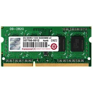 Transcend DDR3L SO-DIMM - 8 GB DDR3L SDRAM - 1866 MHz - CL13 - 1.35 V - Unbuffered - 204-pin - SoDIMM