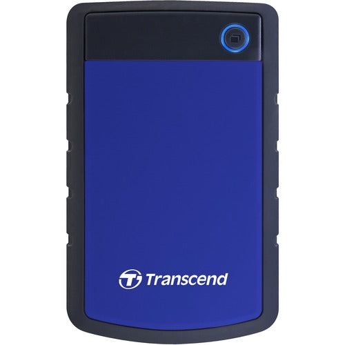 Transcend StoreJet TS1TSJ25H3B 1 TB Portable Hard Drive - 2.5" External - SATA - USB 3.0 - 3 Year Warranty