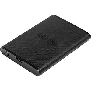 Transcend ESD230C 240 GB Portable Solid State Drive - External - Black - USB 3.1 Type C - 3 Year Warranty