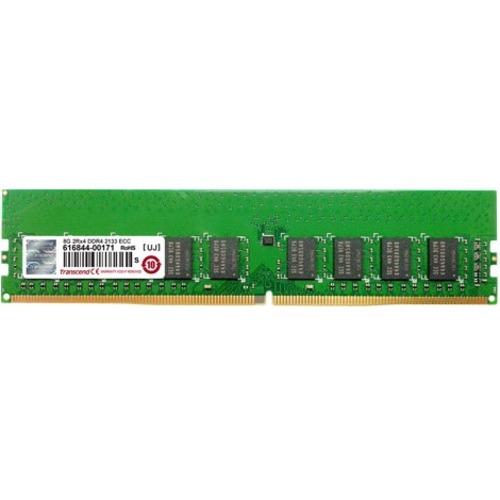 Transcend 16GB DDR4 SDRAM Memory Module - 16 GB DDR4 SDRAM - 2133 MHz - 1.20 V - ECC - Unbuffered - 288-pin - DIMM