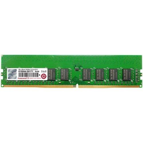 Transcend 16GB DDR4 SDRAM Memory Module - For Server - 16 GB (1 x 16GB) - DDR4-2400/PC4-19200 DDR4 SDRAM - 2400 MHz - CL17 - 1.20 V - ECC - 288-pin - DIMM