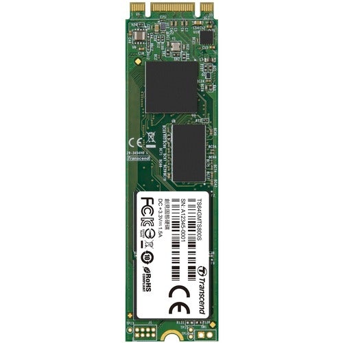 Transcend MTS MTS800 64 GB Solid State Drive - M.2 2280 Internal - SATA (SATA/600) - Desktop PC Device Supported - 560 MB/s Maximum Read Transfer Rate
