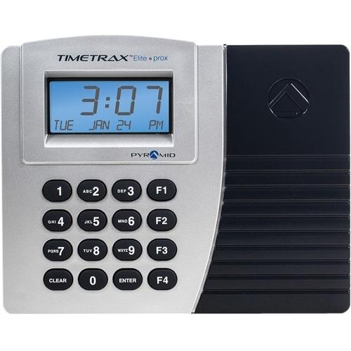 Pyramid Timesystems Pyramid TimeTrax Elite Proximity Time Clock Terminal - RFID - 6000 Employees