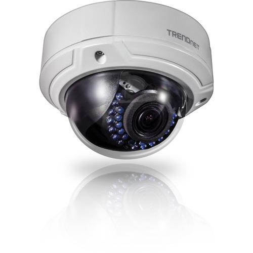 TRENDnet Indoor/Outdoor 2MP 1080p Varifocal PoE IR Dome Network Camera - Outdoor PoE 2MP Varifocal Day/Night Dome Network Camera