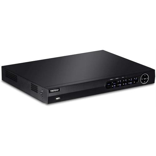 TRENDnet 16-Channel H.264/H.265 PoE+ NVR - 16 Channel 4K UHD PoE+ NVR