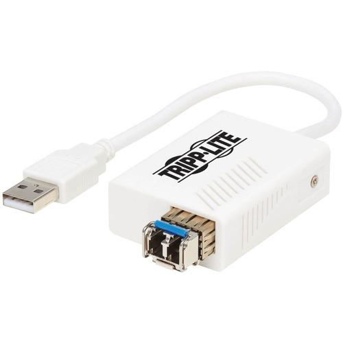 Tripp Lite U236-MMF-LC Fast Ethernet Card - USB 2.0 Type A - 1 Port(s) - Optical Fiber - 100Base-FX - Portable