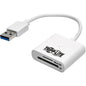Tripp Lite U352-06N-SD Flash Reader - SD, SDHC, SDXC, microSD, Dual-Voltage MultimediaCard (MMC), Reduced Size MultiMediaCard (MMC), High Speed MultiMediaCard (HS-MMC), MMCplus, TransFlash, microSDHC - USB 3.0External - PuriLite