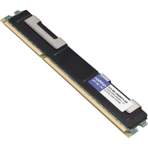 Add-On Computer AddOn 128GB DDR4 SDRAM Memory Module - 128 GB (1 x 128GB) DDR4 SDRAM - 2666 MHz Octal-rank Memory - CL17 - 1.20 V - ECC - Registered - 288-pin - DIMM - Lifetime Warranty