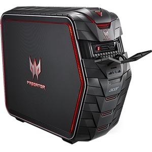 Acer Predator G6-720 G6-720-I7KDBE1060 Desktop Computer - Intel Core i7 7th Gen i7-7700K Quad-core (4 Core) 4.20 GHz - 16 GB RAM DDR4 SDRAM - 1 TB HDD - 256 GB M.2 SSD - Windows 10 Home - NVIDIA GeForce GTX 1060 6 GB - DVD-Writer - IEEE 802.11ac - 730 W