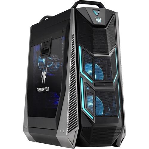 Acer Predator PO9-900 PO9-900-I9KHCFF1080Ti2 Desktop Computer - Intel Core i9 i9-7980XE Octadeca-core (18 Core) 2.60 GHz - 128 GB RAM DDR4 SDRAM - 2 TB HDD - 512 GB SSD - Windows 10 Home - NVIDIA GeForce GTX1080 Ti 11 GB - DVD-Writer - IEEE 802.11ac