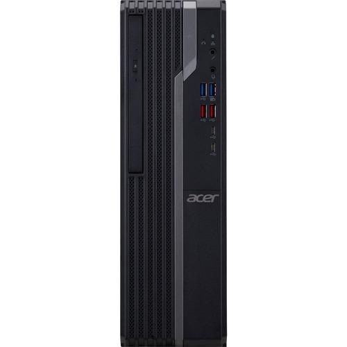 Acer Veriton X4660G VX4660G-I3810H2 Desktop Computer - Intel Core i3 8th Gen i3-8100 Quad-core (4 Core) 3.60 GHz - 8 GB RAM DDR4 SDRAM - 1 TB HDD - Black - Windows 10 Pro 64-bit - Intel UHD Graphics 630