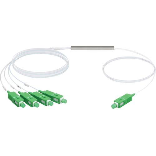 Ubiquiti UFiber Splitter - 4.9 ft Fiber Optic Network Cable for Network Device - First End: 1 x SC/APC Male Network - Second End: 4 x SC/APC Male Network - Splitter Cable
