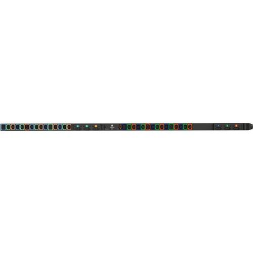 Vertiv Geist rPDU DU01X4W1-30PN67-2S02A9K00-S-A 30-Outlets PDU - Basic - Universal Input - 24 x U-Lock IEC 60320 C13, 6 x U-Lock IEC 60320 C19 - 230 V AC, 415 V AC - 0U - Vertical - Rack-mountable, Cabinet-mountable