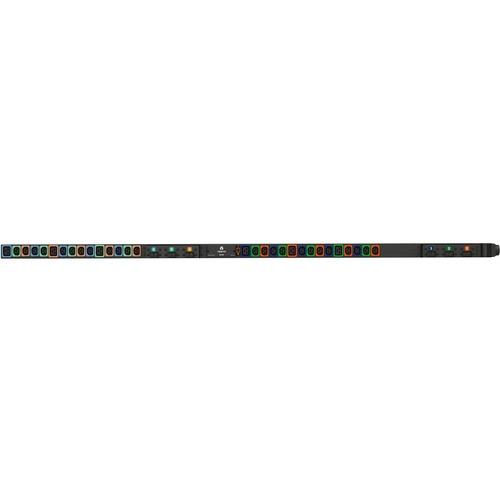 Vertiv Geist rPDU DU01X4W1-30PN67-2S02A9K00-S-A 30-Outlets PDU - Basic - Universal Input - 24 x U-Lock IEC 60320 C13, 6 x U-Lock IEC 60320 C19 - 230 V AC, 415 V AC - 0U - Vertical - Rack-mountable, Cabinet-mountable