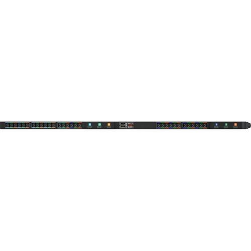 Vertiv Geist UPDU DU03E4B1-30CF17-2S02A9K00-S-A 30-Outlets PDU - Monitored - Universal Input - 30 x Combination C13/C19 - 120 V AC - Network (RJ-45) - 0U - Vertical - Rack-mountable - TAA Compliant