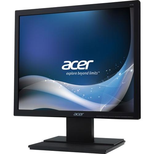 Acer V176L 17" LED LCD Monitor - 5:4 - 5ms - Free 3 year Warranty - 17" (431.80 mm) Class - Twisted Nematic Film (TN Film) - 1280 x 1024 - 16.7 Million Colors - 250 cd/m‚² - 5 ms - 75 Hz Refresh Rate - VGA