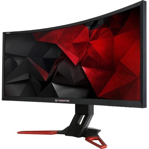 Acer Predator Z35 35" UW-UXGA Curved Screen LED Gaming LCD Monitor - 21:9 - Black - 35" (889 mm) Class - Vertical Alignment (VA) - 16.7 Million Colors - G-sync - 300 cd/m‚² - 4 ms GTG - 144 Hz Refresh Rate - HDMI - DisplayPort