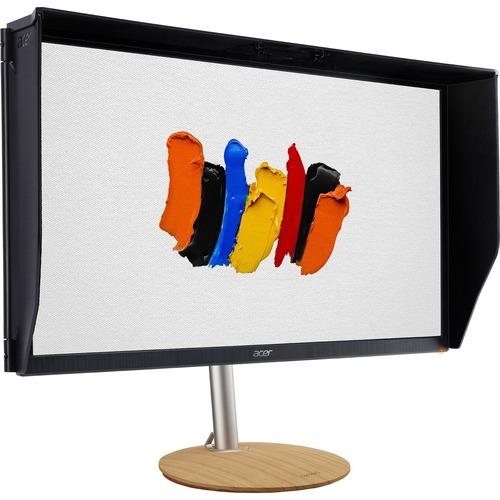 Acer ConceptD CP5271U V 27" WQHD LED LCD Monitor - 16:9 - Black - 27" (685.80 mm) Class - In-plane Switching (IPS) Technology - 2560 x 1440 - 1.07 Billion Colors - Adaptive Sync (HDMI VRR) - 600 cd/m‚² - 1 ms - 144 Hz Refresh Rate - HDMI - DisplayPort