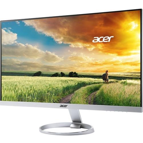 Acer H277HK 27" 4K UHD LED LCD Monitor - 16:9 - Silver, White - 27" (685.80 mm) Class - In-plane Switching (IPS) Technology - 3840 x 2160 - 1.07 Billion Colors - 350 cd/m‚² - 4 ms GTG - 60 Hz Refresh Rate - HDMI - DisplayPort