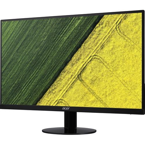 Acer SA270 B 27" Full HD LED LCD Monitor - 16:9 - Black - 27" (685.80 mm) Class - In-plane Switching (IPS) Technology - 1920 x 1080 - 16.7 Million Colors - FreeSync - 250 cd/m‚² - 1 ms VRB - 75 Hz Refresh Rate - HDMI - DisplayPort