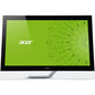 Acer T272HL 27" LCD Touchscreen Monitor - 16:9 - 5 ms - 27" (685.80 mm) Class - 1920 x 1080 - Full HD - Vertical Alignment (VA) - Adjustable Display Angle - 16.7 Million Colors - 300 cd/m‚² - LED Backlight - Speakers - DVI - HDMI - USB - VGA - Black - MPR