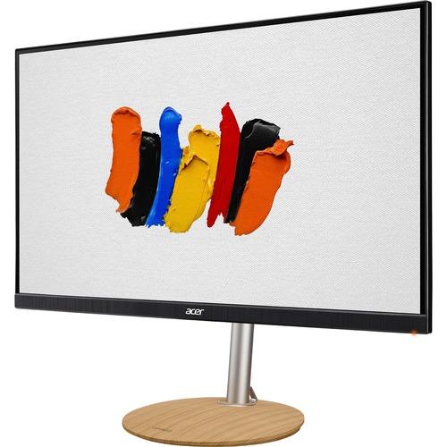 Acer ConceptD CP1241Y V 23.8" Full HD LED LCD Monitor - 16:9 - Black - In-plane Switching (IPS) Technology - 1920 x 1080 - 16.7 Million Colors - Adaptive Sync (HDMI VRR) - 250 cd/m‚² - 2 ms - 144 Hz Refresh Rate - HDMI - DisplayPort