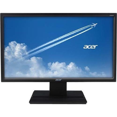 Acer V246HQL E 23.6" Full HD LCD Monitor - 16:9 - Black - Vertical Alignment (VA) - 1920 x 1080 - 16.7 Million Colors - 250 cd/m‚² - 5 ms - 60 Hz Refresh Rate - DVI - HDMI - VGA