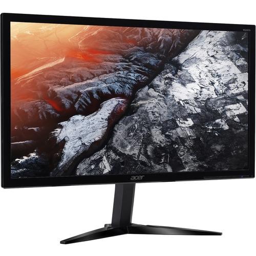 Acer KG241Q 23.6" Full HD LED LCD Monitor - 16:9 - Black - Twisted Nematic Film (TN Film) - 1920 x 1080 - 16.7 Million Colors - FreeSync - 300 cd/m‚² - 1 ms GTG - 144 Hz Refresh Rate - HDMI - DisplayPort