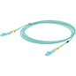 Ubiquiti UniFi Fiber Optic Duplex Patch Network Cable - 3.3 ft Fiber Optic Network Cable for Network Device - First End: 2 x LC Network - Second End: 2 x LC Network - Patch Cable - 50/125 Âµm - Turquoise