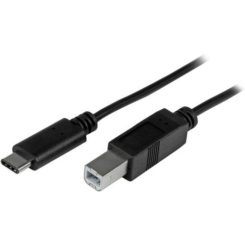 StarTech.com USB C to USB B Printer Cable - 3 ft / 1m - USB C Printer Cable - USB C to USB B Cable - USB Type C to Type B - Connect USB 2.0 USB-B devices to your USB-C host - 3 ft USB 2.0 USB C to USB B Cable - 1m USB Type C to USB Type B Cable - USB 2.0