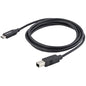StarTech.com 2m 6 ft USB C to USB B Cable - M/M - USB 2.0 - USB Type C Printer Cable - USB 2.0 Type-C to Type-B Cable - Connect USB 2.0 USB-B devices to your USB-C or Thunderbolt 3 computer - 6ft USB Type C Printer Cable - 6 ft USB 2.0 Type-C to Type-B C