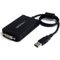StarTech.com USB to DVI External Video Card Multi Monitor Adapter - 1920x1200 - Connect a DVI display for an extended desktop multi-monitor USB solution - usb video card - usb to dvi adapter - usb to dvi external video card - usb to dvi video adapter - u