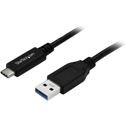 StarTech.com USB to USB C Cable - 1m / 3 ft - 5Gbps - USB A to USB C - USB Type C - USB Cable Male to Male - USB C to USB - Connect your USB Type-C devices to a computer - 3ft USB A to USB C Cable - 3 ft USB Type A to USB Type C Cable - USB-C to USB - 3'