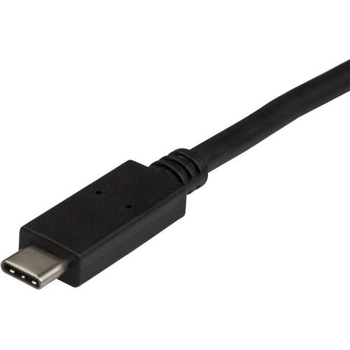 StarTech.com 0.5 m USB to USB C Cable - M/M - USB 3.1 (10Gbps) - USB A to USB C Cable - USB 3.1 Type C Cable - Connect a USB Type-C device to your laptop or desktop computer with reduced clutter - 0.5m USB A to USB C Cable - 50 cm USB 3.1 Type C Cable -