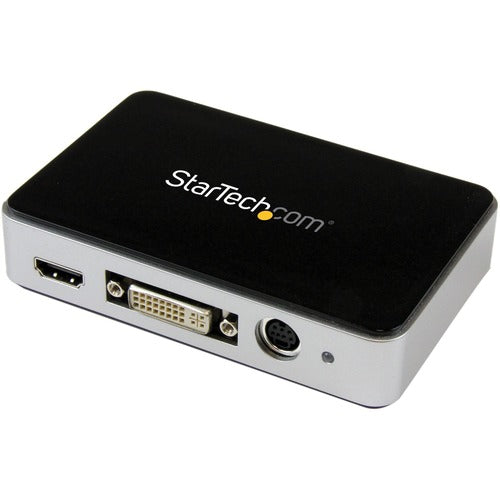 StarTech.com HDMI Video Capture Device - 1080p - 60fps Game Capture Card - USB Video Capture Card - with HDMI DVI VGA - Capture a High-Definition HDMI, DVI, VGA, or Component Video source to your PC - HD PVR - Screen Video Capture Device - Game Capture H