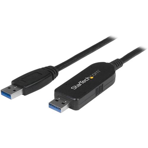 StarTech.com USB 3.0 Data Transfer Cable for Mac and Windows - Fast USB Transfer Cable for Easy Upgrades incl Mac OS X and Windows 8 - Quickly and easily transfer all of your Windows or Mac files to your new computer over USB 3.0 (5 Gbps) - Mac & PC comp