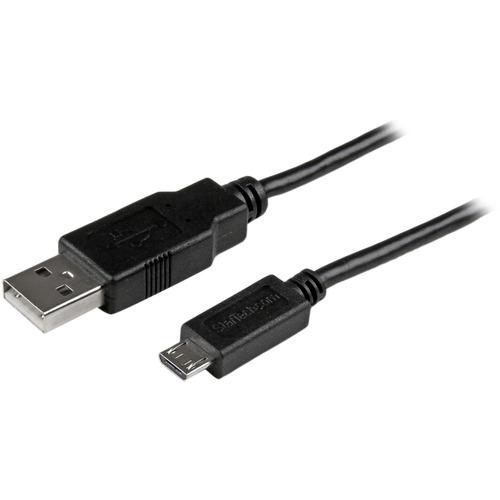 StarTech.com 3m 10 ft Long Micro-USB Charge and Sync Cable M/M - USB 2.0 A to Micro USB - 24 AWG - Charge your power-hungry mobile devices with this 24 AWG Micro-USB cable - 3m Long Micro USB Cable M/M - 10' USB Charging Cable - 10ft USB to Micro USB Cha