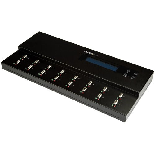 Startech Star Tech.com 1:15 Standalone USB Duplicator and Eraser - for USB Flash Drives - Flash Drive Duplicator - USB Copier - USB Thumb Drive Duplicator - Duplicate or securely erase up to 15 USB flash drives, without connecting to a computer - USB Dup