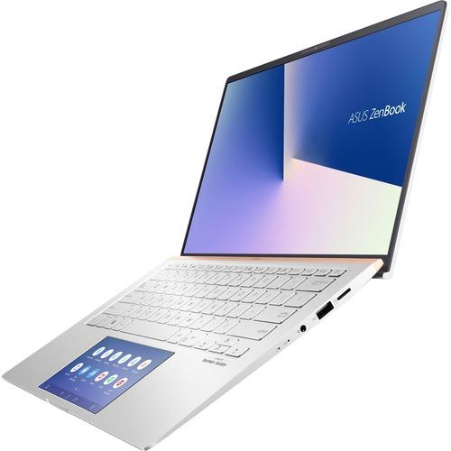 Asus ZenBook 14 UX434 UX434FLC-C72P-CA 14" Notebook - Full HD - 1920 x 1080 - Intel Core i7 (10th Gen) i7-10510U 1.80 GHz - 16 GB RAM - 512 GB SSD - Icicle Silver - Windows 10 Pro - Intel UHD Graphics 620 with 2 GB - In-plane Switching (IPS) Technology -